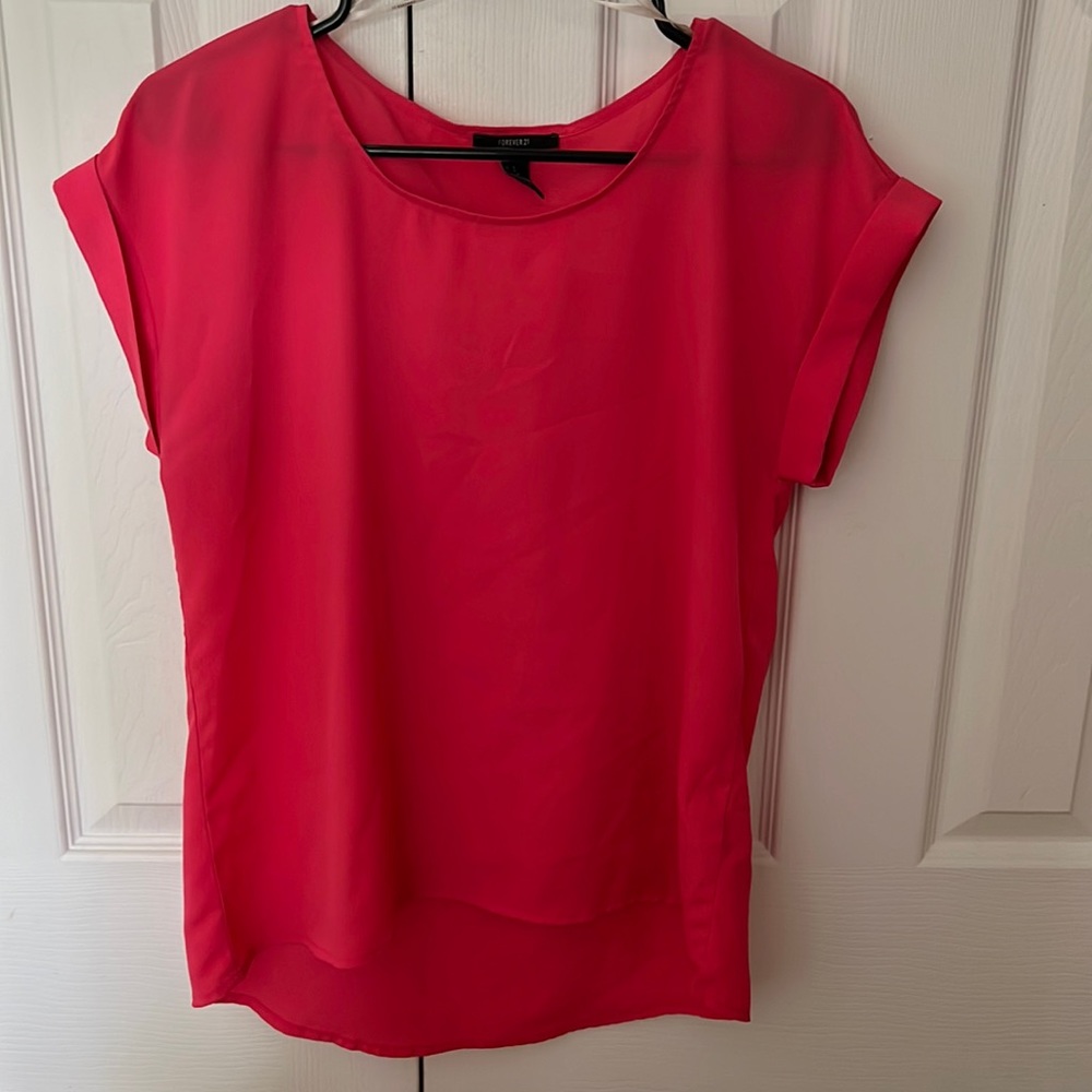 Fuschia Pink Blouse